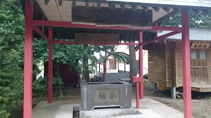 上富良野神社の手水舎