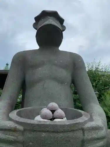 河童神社の狛犬