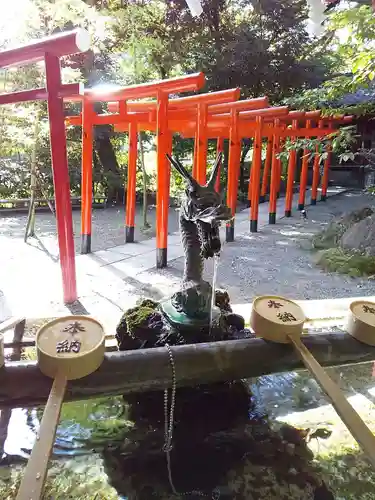 來宮神社の手水