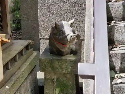 道祖神社の狛犬