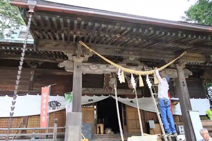 三春大神宮の本殿・本堂