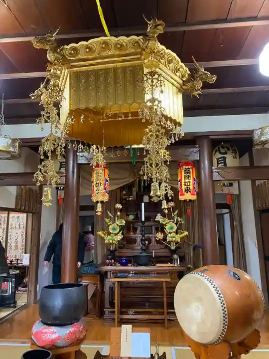 心月寺の本殿・本堂