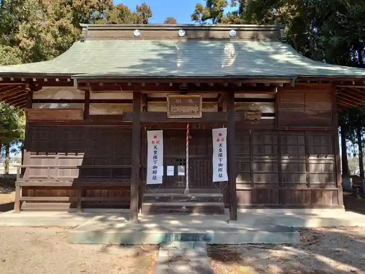 中野谷神社の本殿・本堂