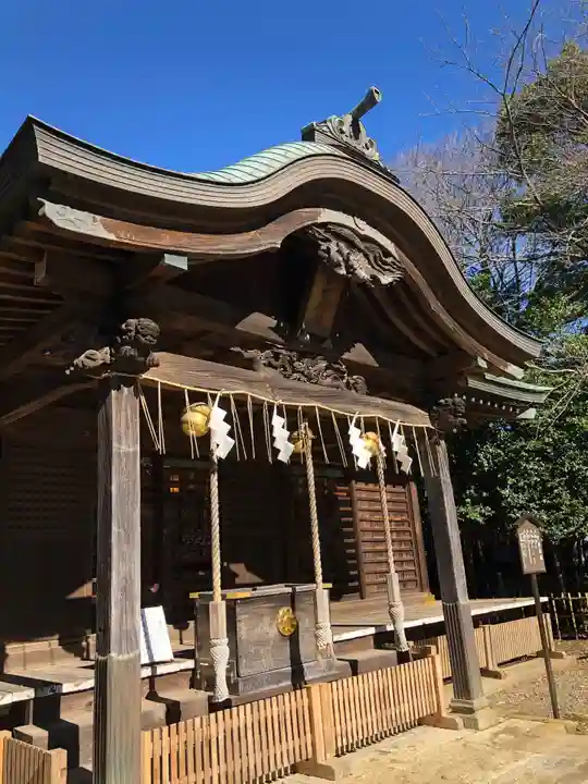 畑子安神社の本殿・本堂