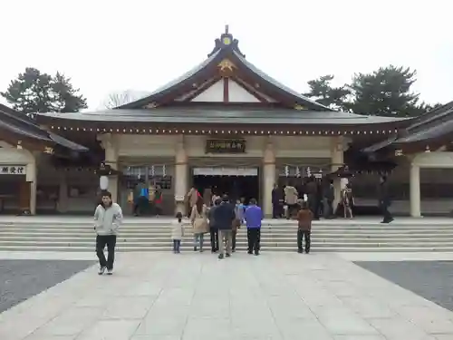 廣島護國神社の本殿