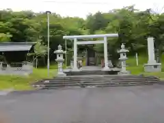 夕張神社の鳥居