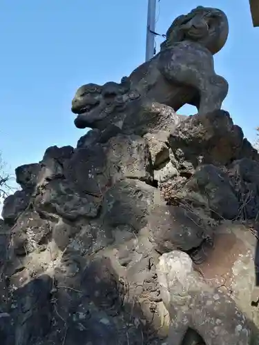 境香取神社の狛犬