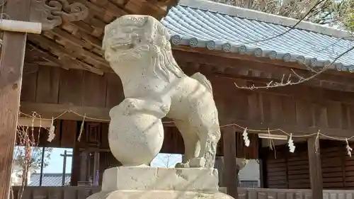 櫻岡神社の狛犬