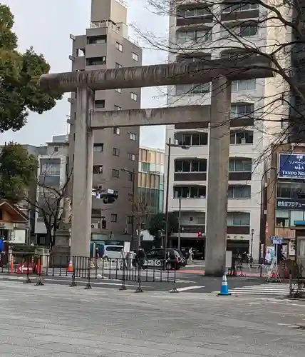 靖國神社の鳥居
