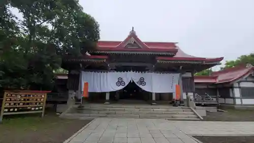 釧路一之宮 厳島神社の本殿・本堂