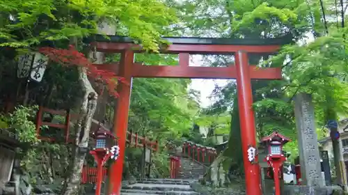 貴船神社の鳥居