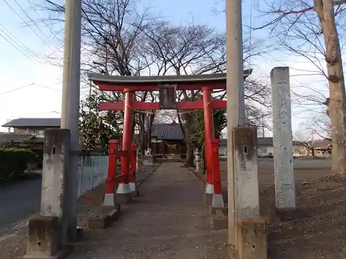 熊野神社の鳥居