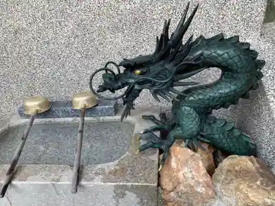 荒熊神社の手水舎