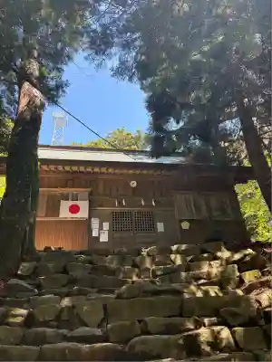 峯神社(大麻比古神社奥宮)の本殿・本堂