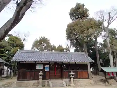 祝田神社の本殿・本堂