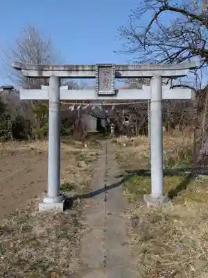 大行院神明殿の鳥居