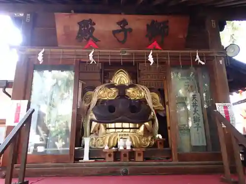 波除神社（波除稲荷神社）の狛犬