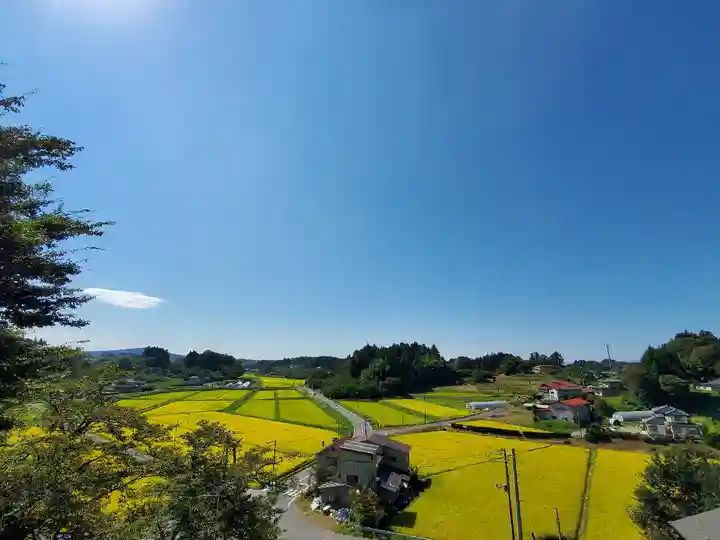 長屋神社の景色