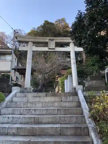 熊野神社（杉田・中原）の鳥居