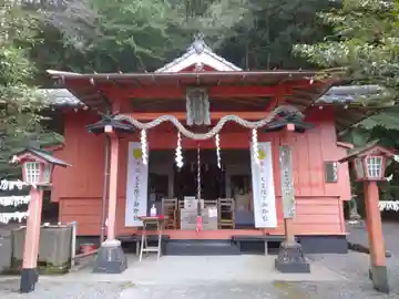 諏訪神社の本殿・本堂
