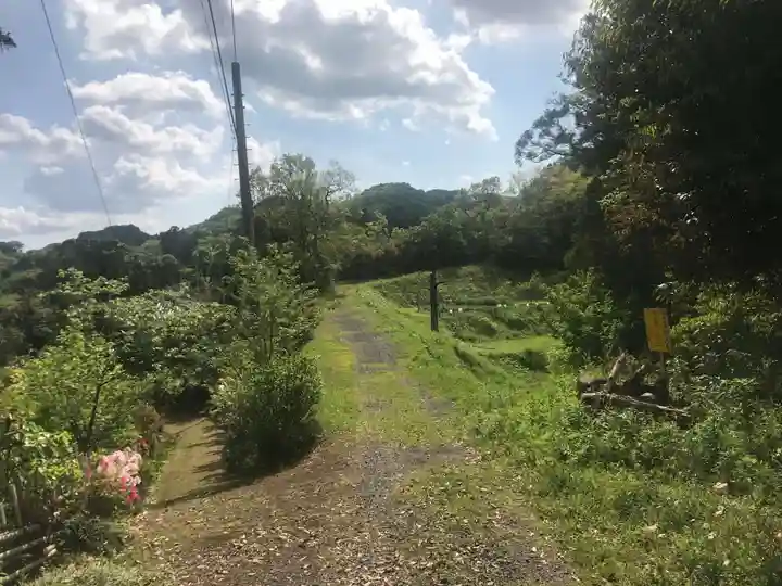 神社(名称不明)の周辺