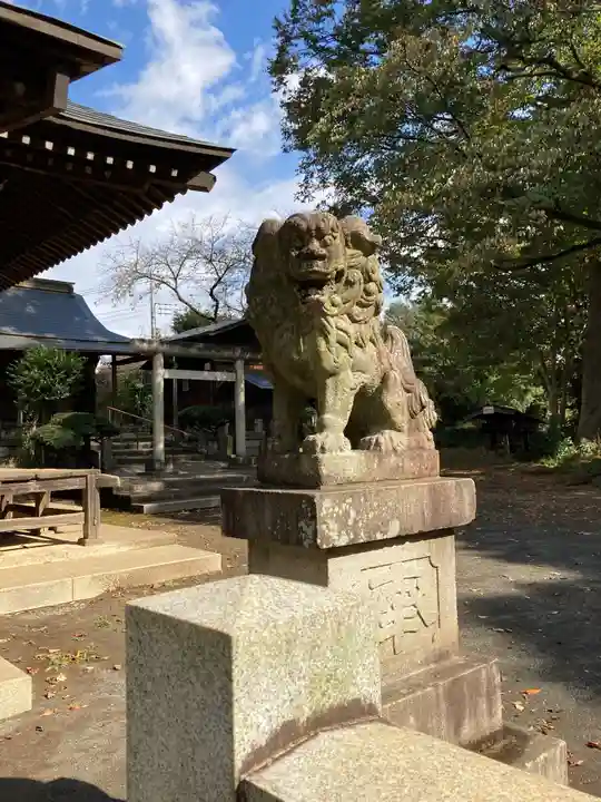 高木神社の狛犬
