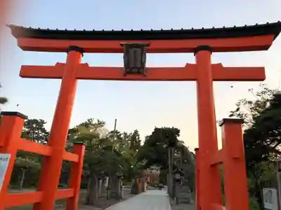 白山神社の鳥居