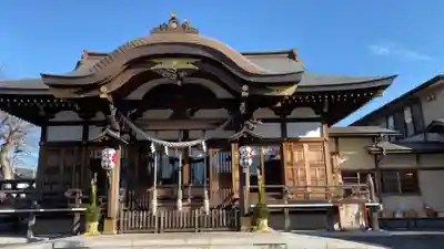 検見川神社の本殿・本堂