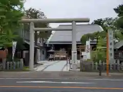 前橋東照宮の鳥居