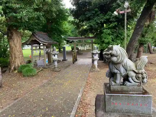 有吉日枝神社の狛犬