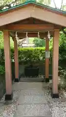 稲毛神社の手水