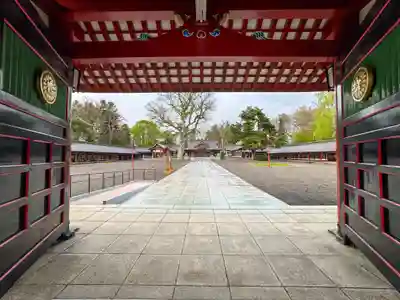 北海道護國神社の山門・神門