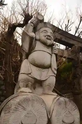 品川神社の像