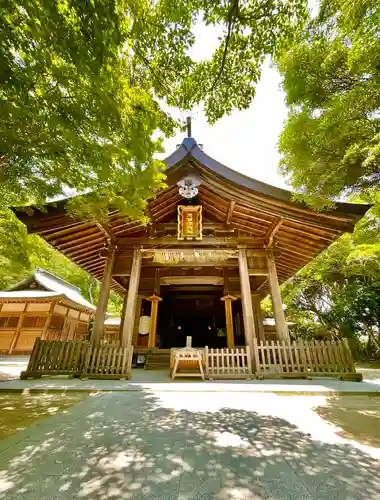 志賀海神社の本殿・本堂