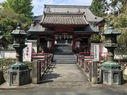 岩水寺の山門・神門