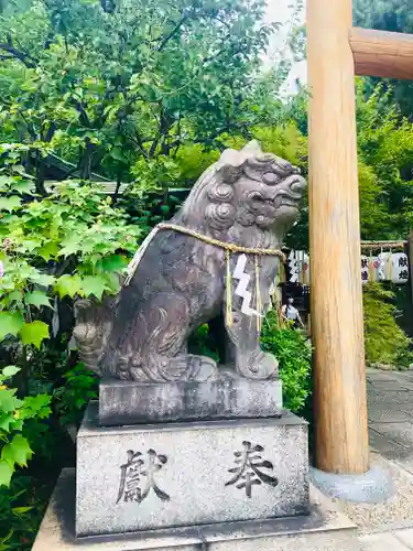 堀越神社の狛犬