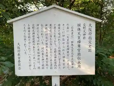 交野天神社の{uncategorized: "未分類", other: "その他", undefined: "問題あり", building: "その他建物", grave: "お墓", sacred_gate: "鳥居", guardian: "狛犬", statue: "像", buddha: "仏像", history: "歴史", nature: "自然", garden: "庭園", animal: "動物", pagoda: "塔", temizu: "手水舎", mountain_gate: "山門・神門", sanctuary: "本殿・本堂", subordinate: "末社・摂社", art: "芸術", scenery: "景色", jizo: "地蔵", ema: "絵馬", goshuin: "御朱印", omikuji: "おみくじ", items: "授与品その他", amulet: "お守り", goshuincho: "御朱印帳", eats: "食事", festival: "お祭り", votive_dance: "神楽", shichigosan: "七五三参", wedding: "結婚式", experience: "体験その他", initially: "初詣", around: "周辺", anti_infection: "感染症対策"}