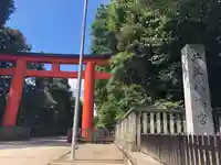 井草八幡宮の鳥居