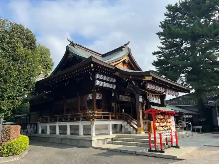 中野沼袋氷川神社の本殿・本堂