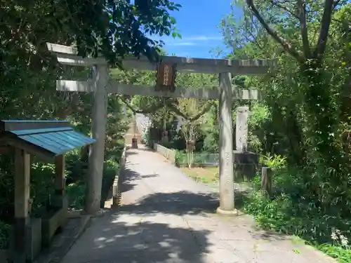 潮御崎神社の鳥居