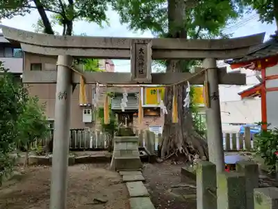 粟津天満神社の末社・摂社