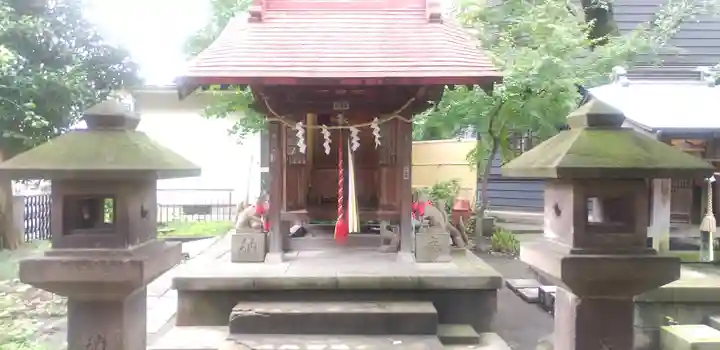 金山神社(若宮八幡宮境内社)の末社・摂社