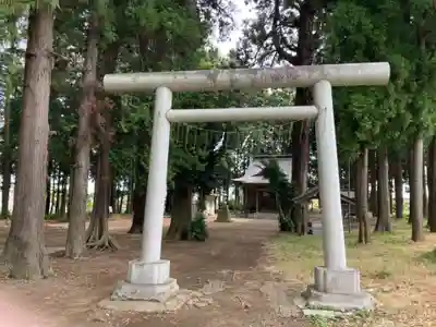 今鹿島神社の鳥居