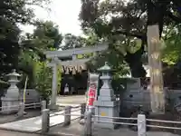 新田神社の鳥居