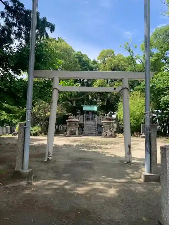神明社(東お宮)の鳥居