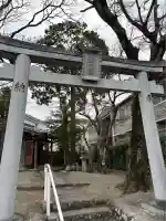 九頭大明神の鳥居