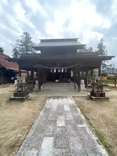 朝田神社の本殿・本堂