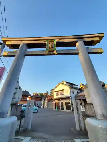 大杉神社の鳥居