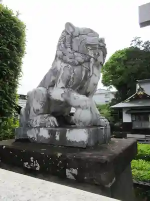 白蛇辨財天の狛犬