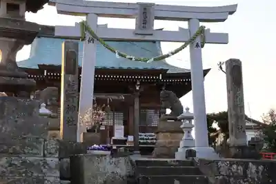 熊野福藏神社の鳥居